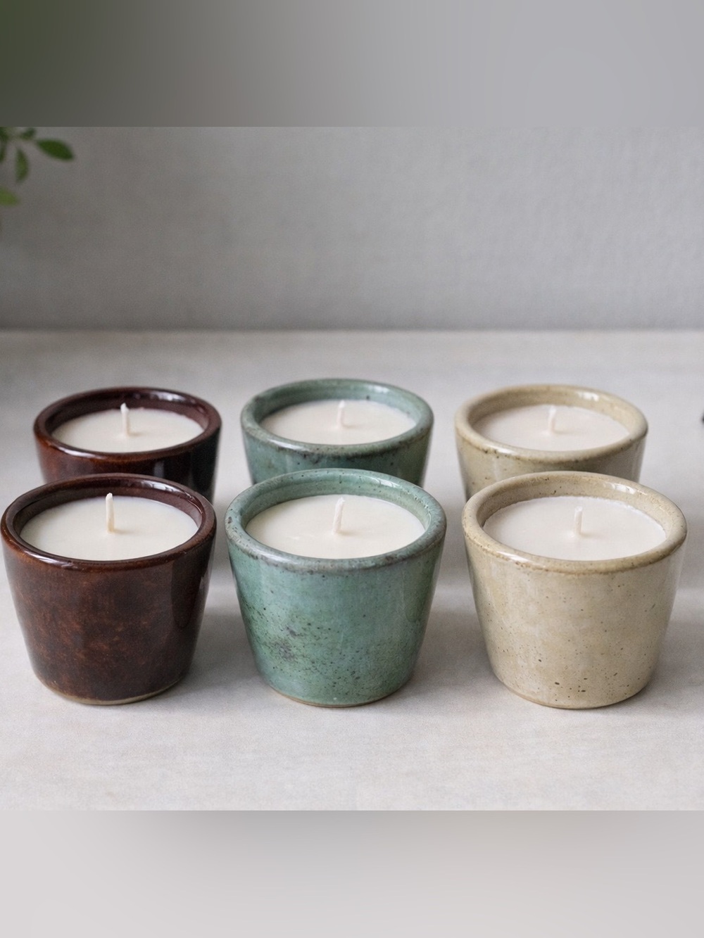 NWT Hand Poured Scented Candles Gift Set of 6 in Gift Box